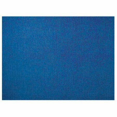 AARCO Fabric Covered Tackable Board Square Model 18"x24" Sapphire SF1824745